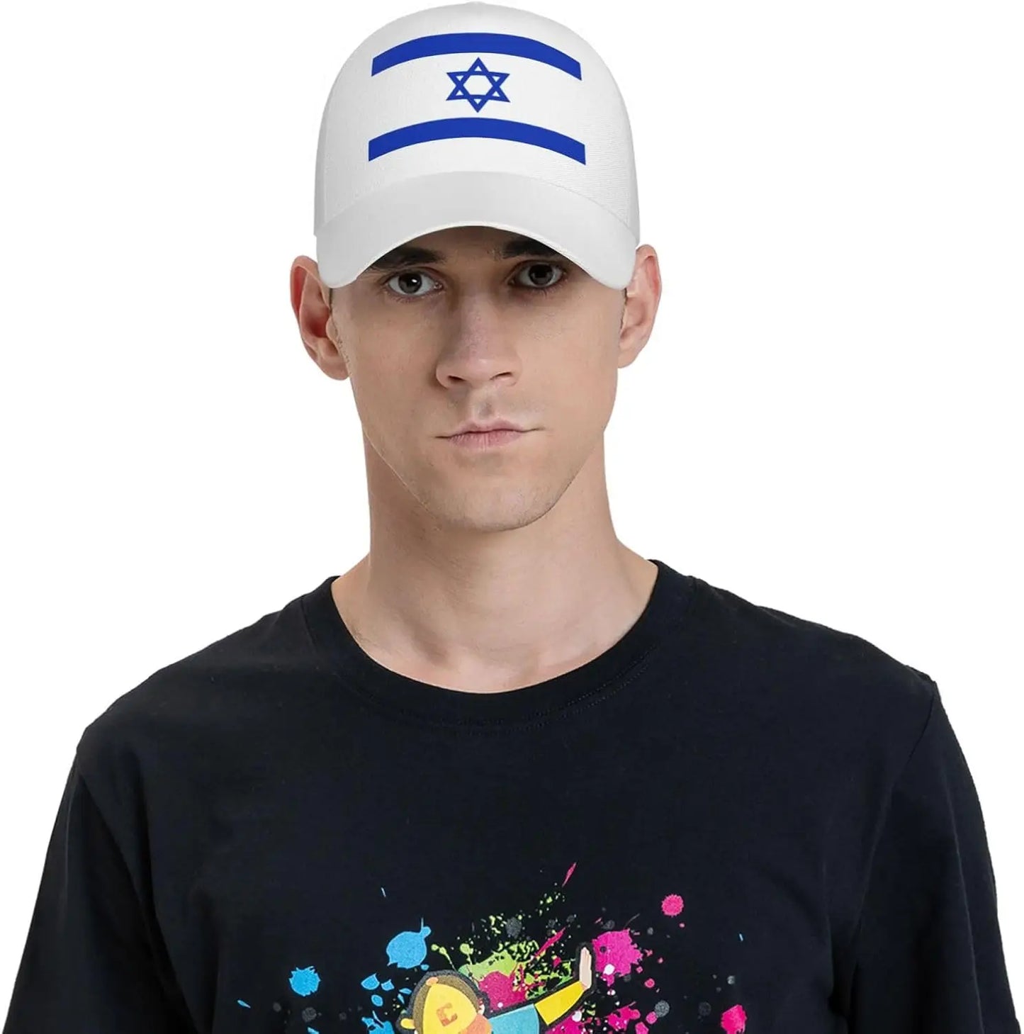 Israel Flag Shaped Baseball Cap Dad Hat