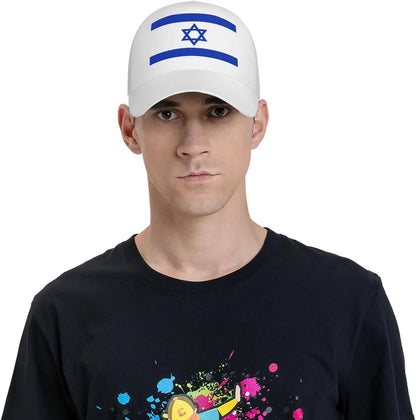 Israel Flag Shaped Baseball Cap Dad Hat
