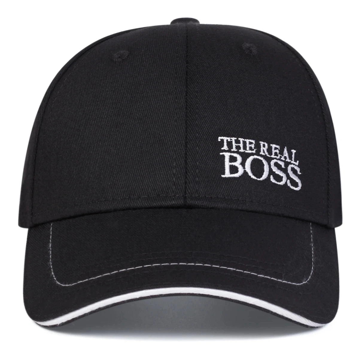 High-Quality, Unise-Friendly, Genuine Boss Letter Embroidered Baseball Cap