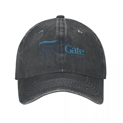 Vintage OceanGate Safety Technician Baseball Cap Unisex Style Distressed Washed Headwear