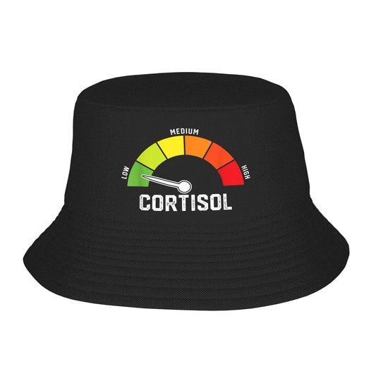 Low Cortisol Levels v Meme Bucket Hat