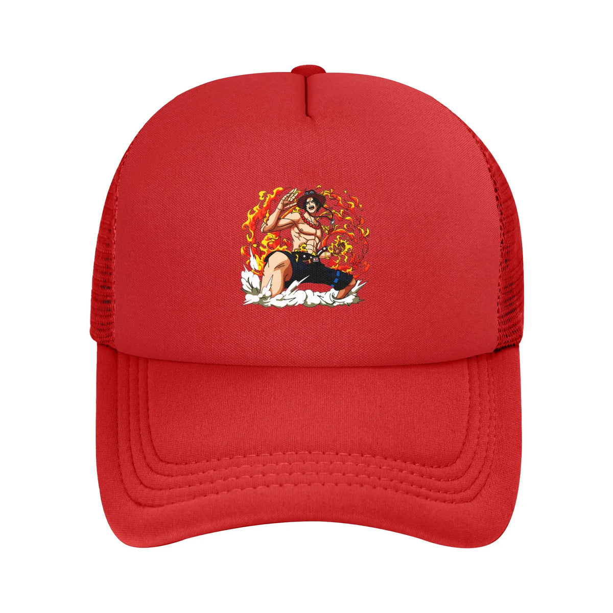 Zoro One-Pieces Flag Mesh Baseball Caps