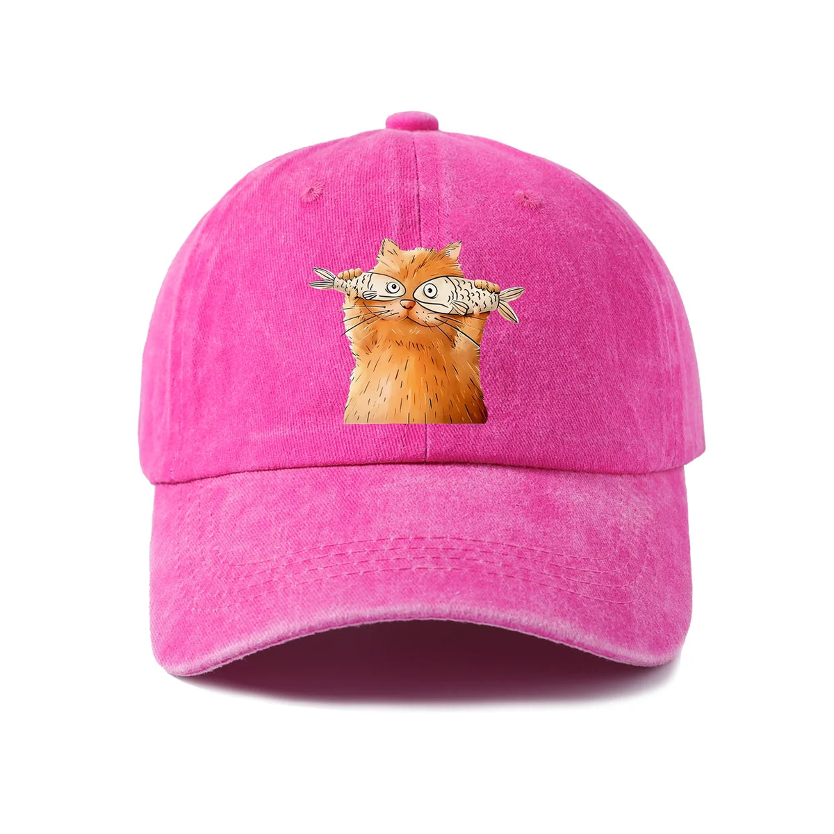 Cute Cartoon Animal Character Graphic Baseball Cap