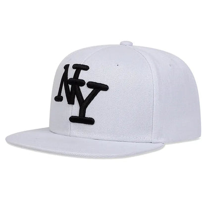 Unisex Letter Embroidery Hip-hop Hats Snapback Cap Baseball Caps Sunscreen Hat