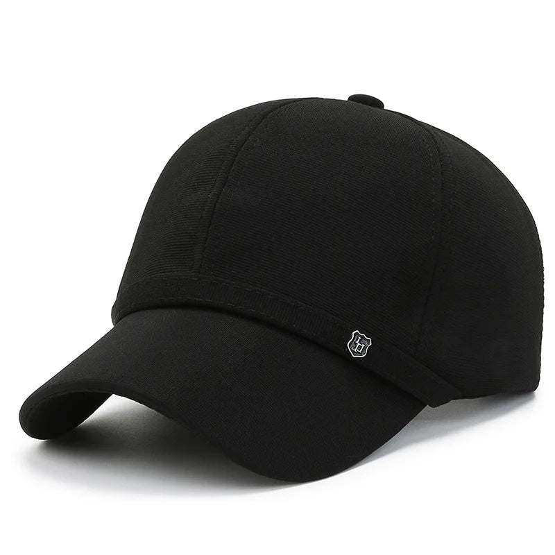 Spring Summer Luxury Brand Baseball Cap Kpop Gorras Hombre Black