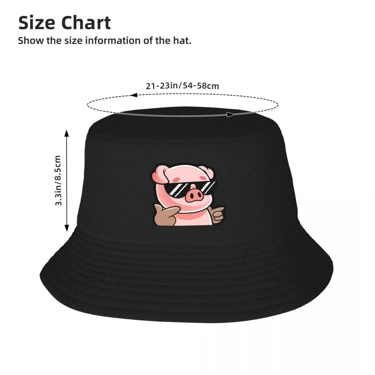 Cool Pig Bucket Hat