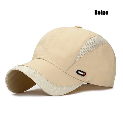 Summer Breathable Mesh Quick-Drying Hat Outdoor Sports Hat Sun Hat Baseball Caps
