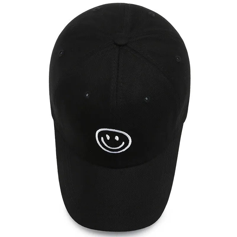 Four Seasons Ca Polyester Cotton Embroidered Smiley Lesbial Baseball Cap