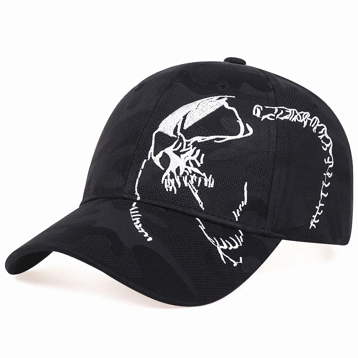 Baseball Cap Skull Embroidery Snapback Fashion Sports Hats For Men & Women