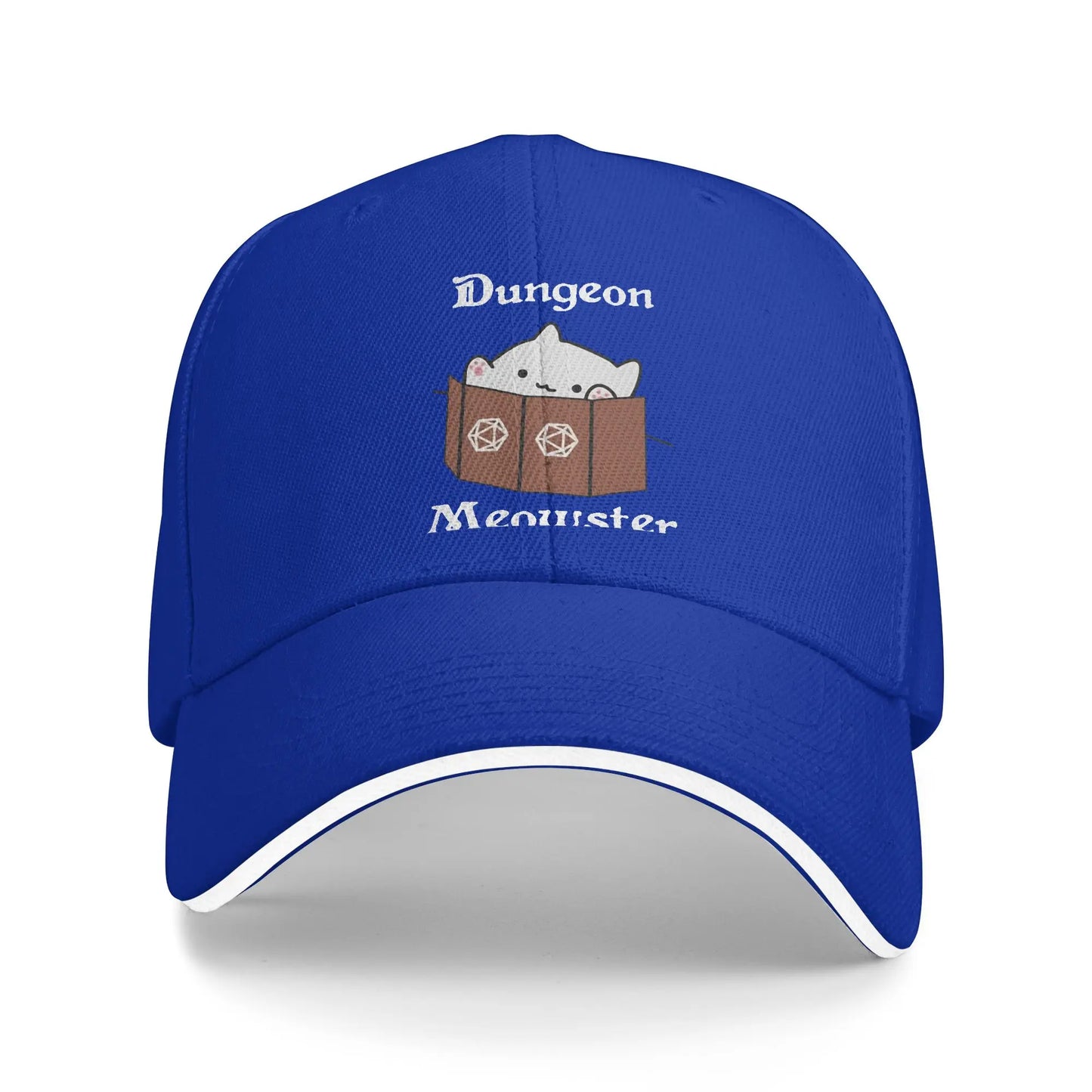 D-Dungeon Dragon DnD Master Sun Baseball Cap