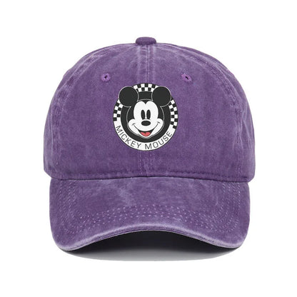 Mickey Mouse Print Kawaii Baseball Cap