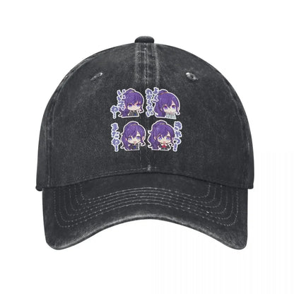 Project Sekai Anime Mafuyu Asahina Project Sekai Cute Fashion Baseball Cap