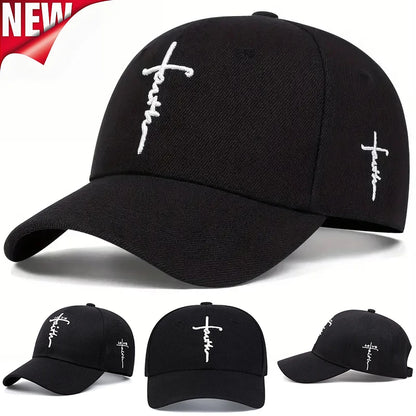 Fashion LOVE Cross Embroidered Baseball Hat Unisex Personality Hat Hip Hop Hat