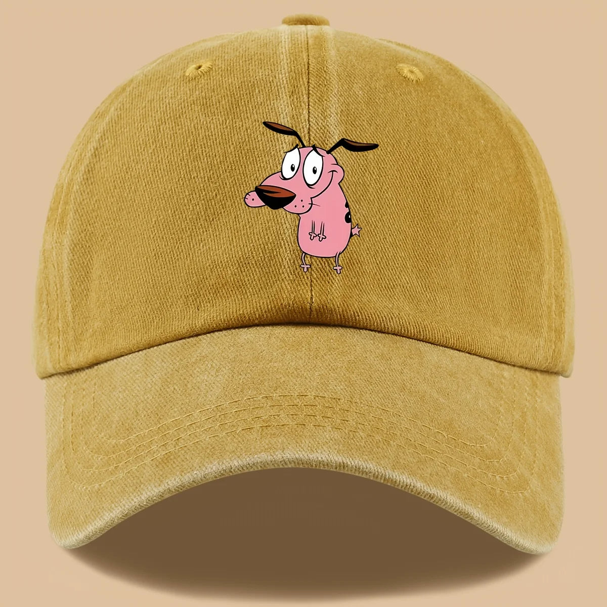 Women's Cute Puppy Printed Baseball Cap