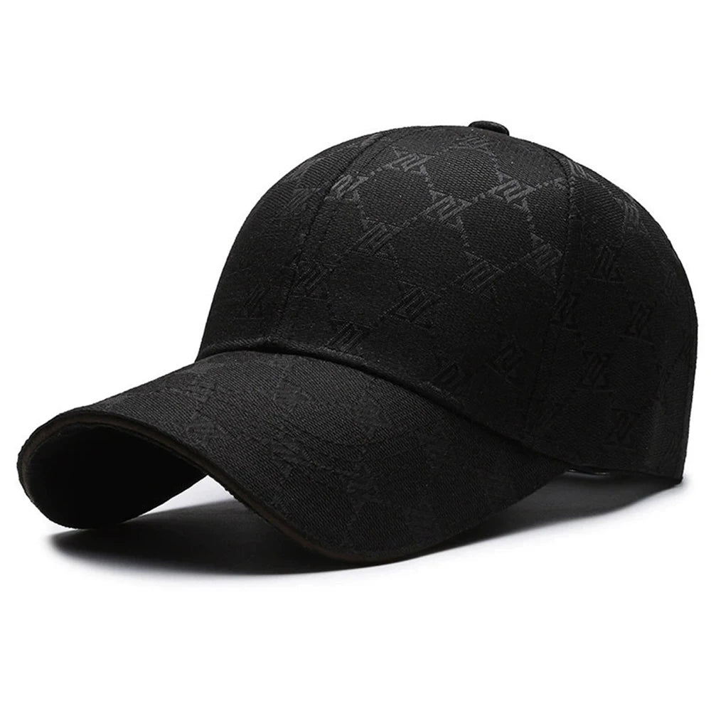 Three Line Sewn Sunscreen Baseball Cap
