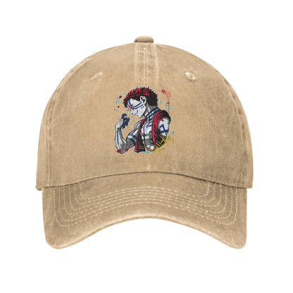 Summer Cap Sun Visor Upper Moon 3 Akaza Hip Hop Caps Demon Slayer Baseball Hat