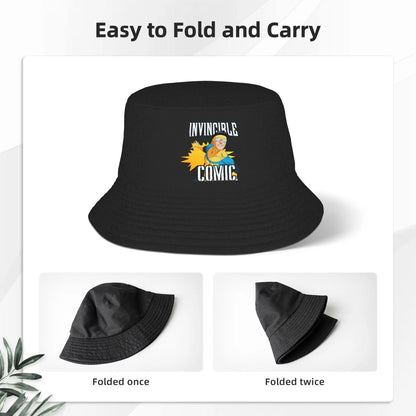 Cartoon Invincible Hero Comic Merch Bucket Hat