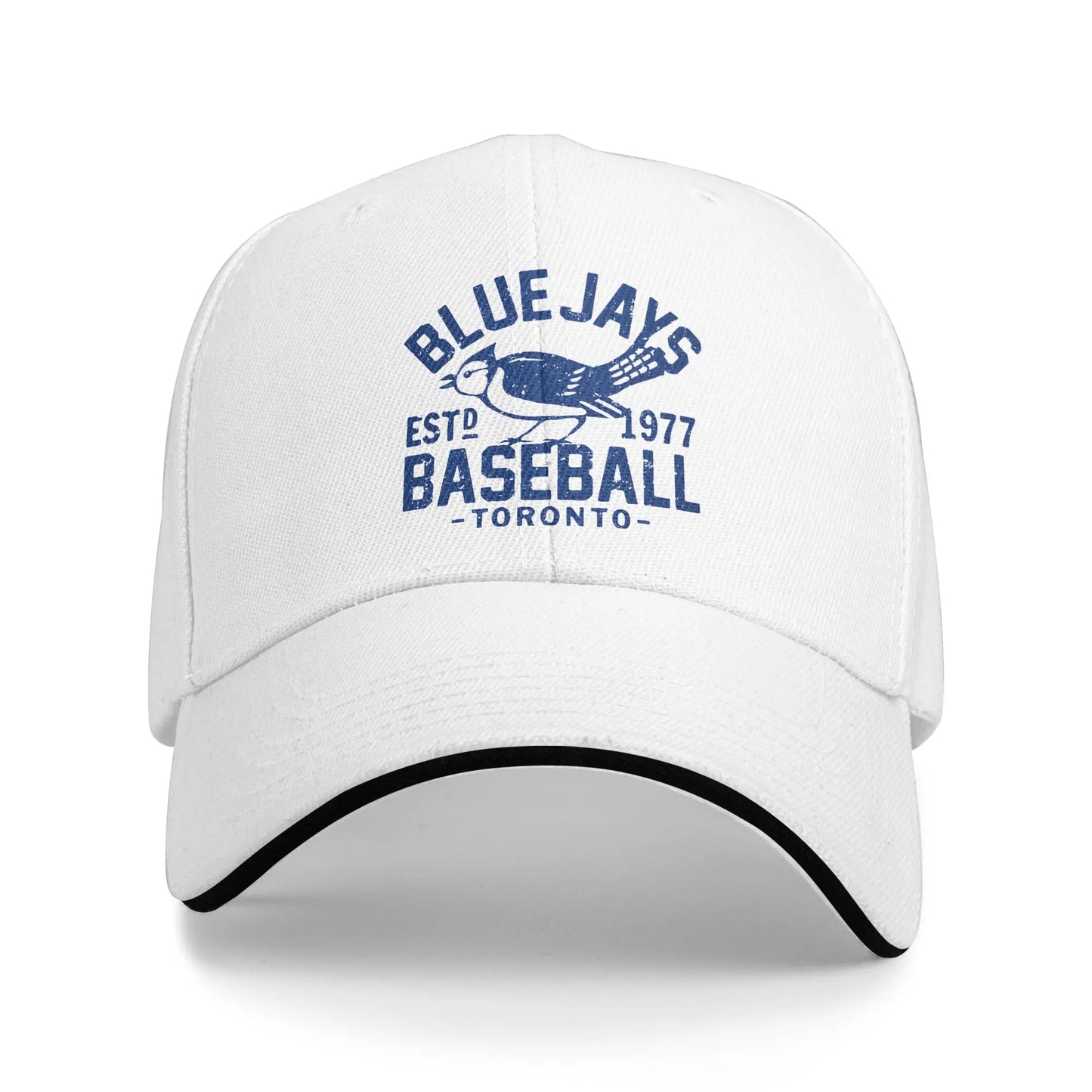 Vintage Blue-Jays-Bird Adjustable Hat Summer Golf Baseball Caps