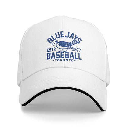 Vintage Blue-Jays-Bird Adjustable Hat Summer Golf Baseball Caps