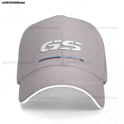Motorcycle GS World Map Racing Baseball Cap