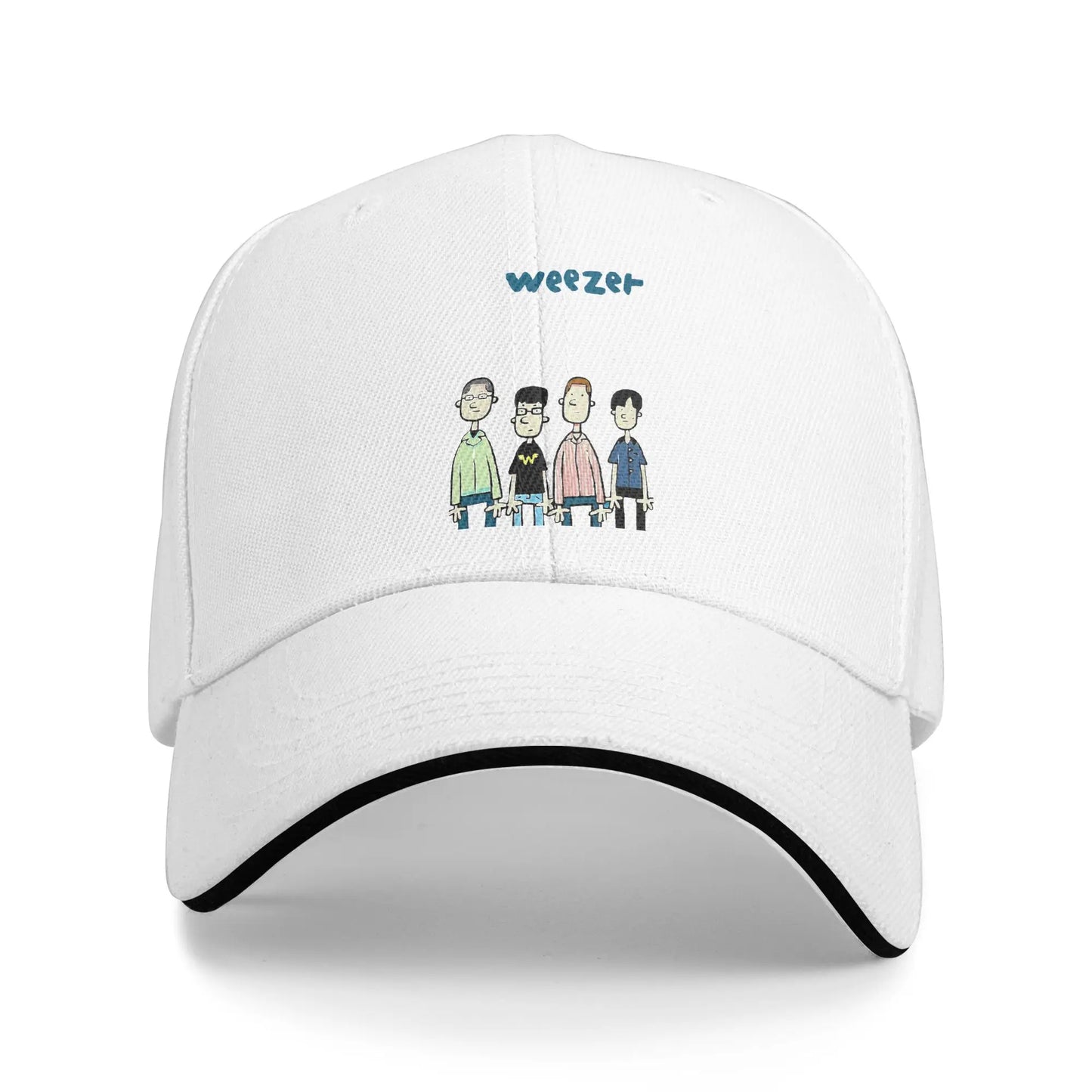 the Weezers Band Sandwich Hats Men Women Hip-Hop Baseball Caps