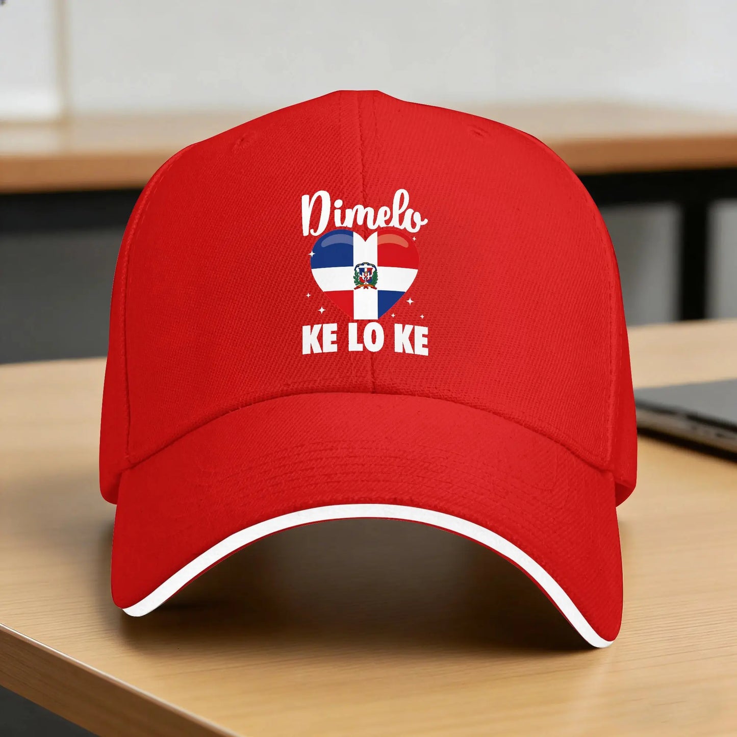Dimelo Ke Lo Ke Dominican Republic Flag Baseball Cap