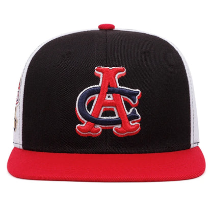 New Ca Letter Embroidery Plain Cap
