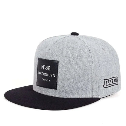 New Fashion N86 BROOKLYN Patch Snapback Hat For Men Women