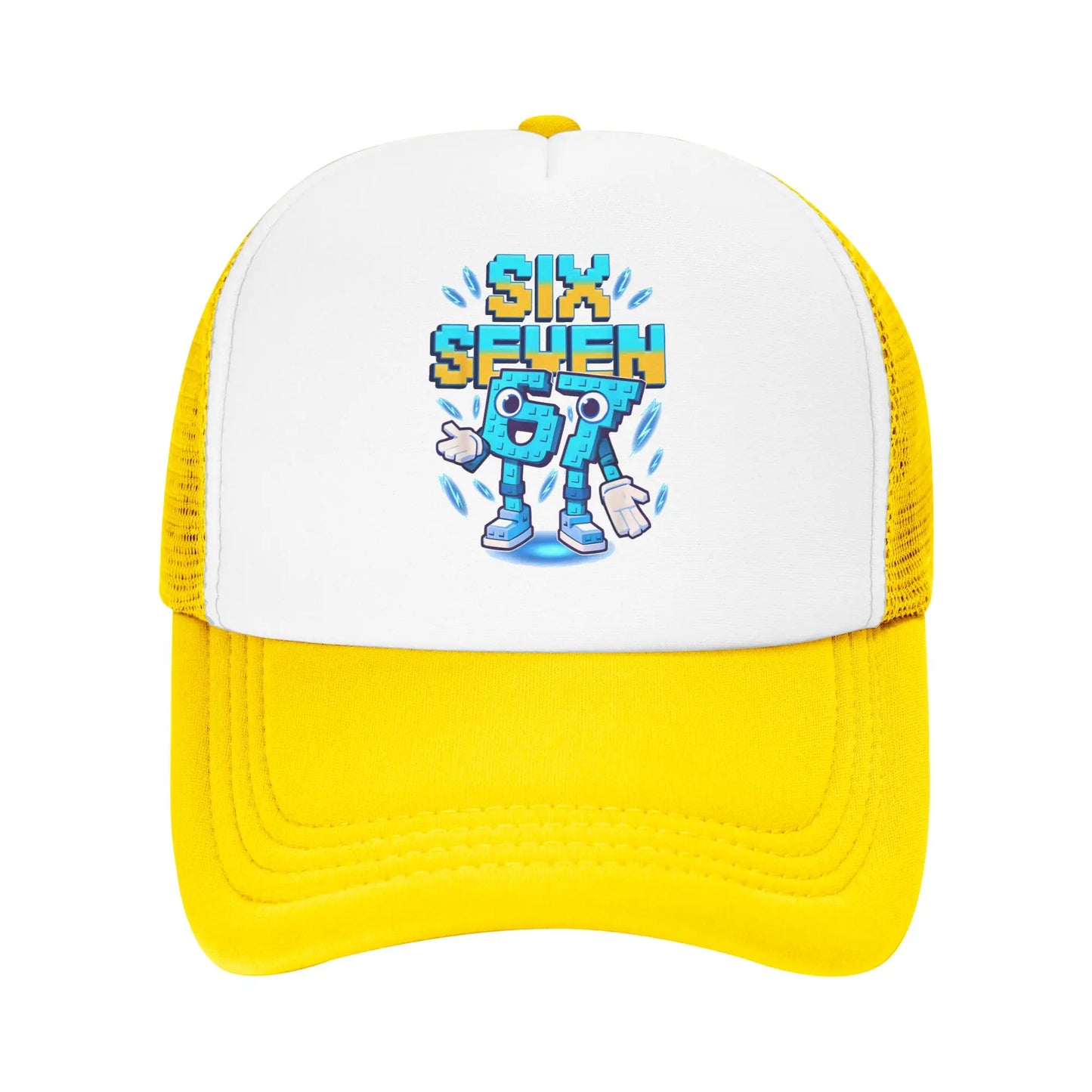 Six Seven Brainrot Italian Funny 67 Gaming Meme Baseball Cap