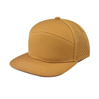 High Quality Solid Color Snapback Cap Adjustable Breathable Hip-Hop Hat Visor Hat Unisex