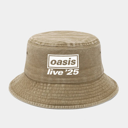 Printed Washed Retro Sunshade Fisherman Outdoor