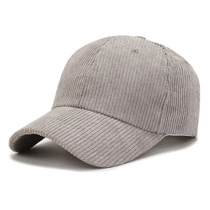 Spring Autumn Corduroy Baseball Cap