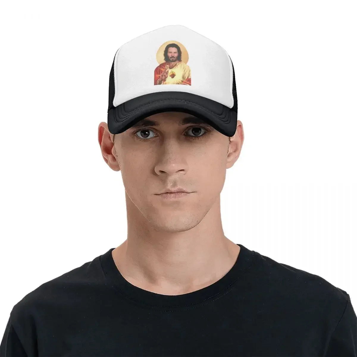 New Personalized Saint Keanu Reeves Baseball Cap
