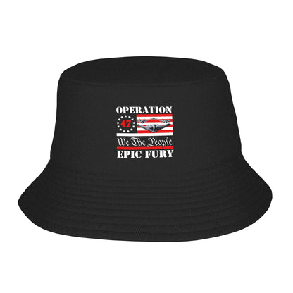 Men Women Operation Epic Fury Bucket Hat