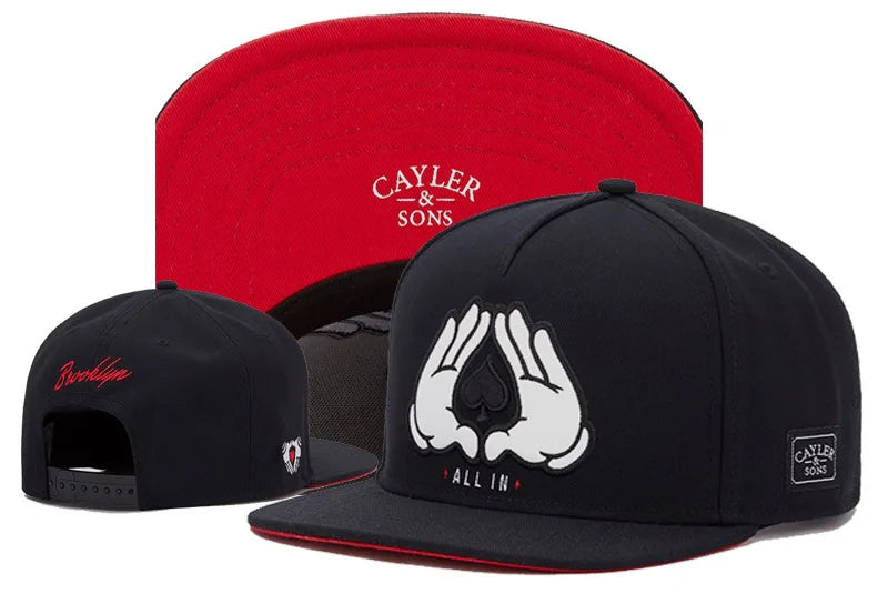 Snapback Hats for Men Hip Hop Style Hats Solid