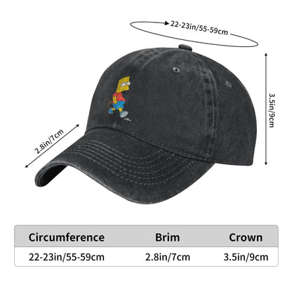 The S-simpson With Slingshot Summer Casual Baseball Hat