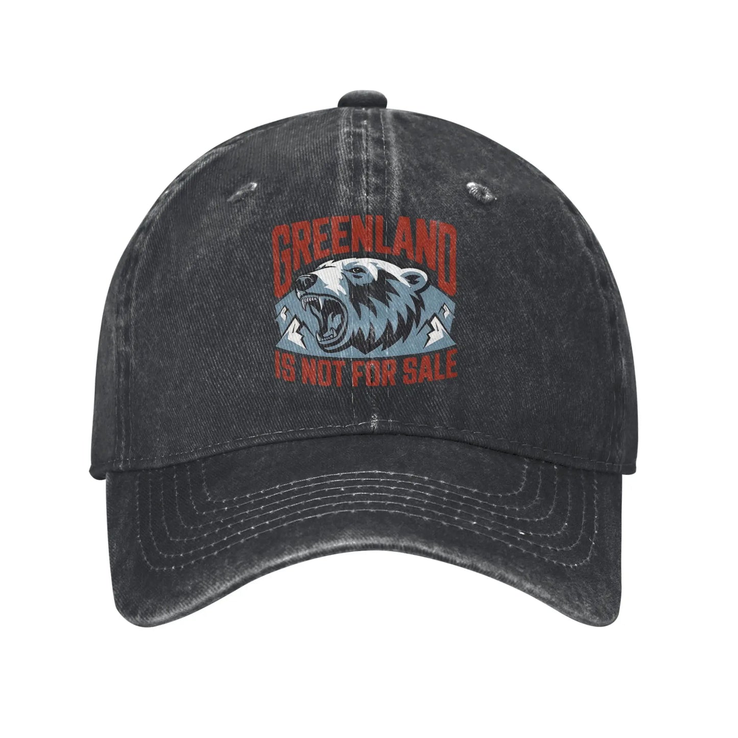 Greenland Is Not For Sale Baseball Cap Merch For Men Women