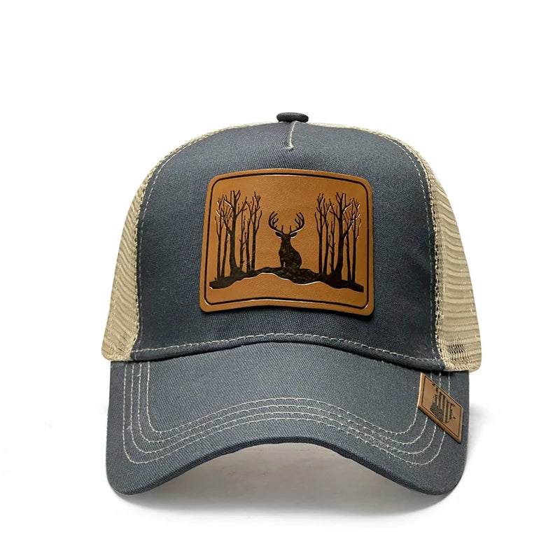 Fashion Leathers Luxury Baseball Caps Female Male Sport Visors