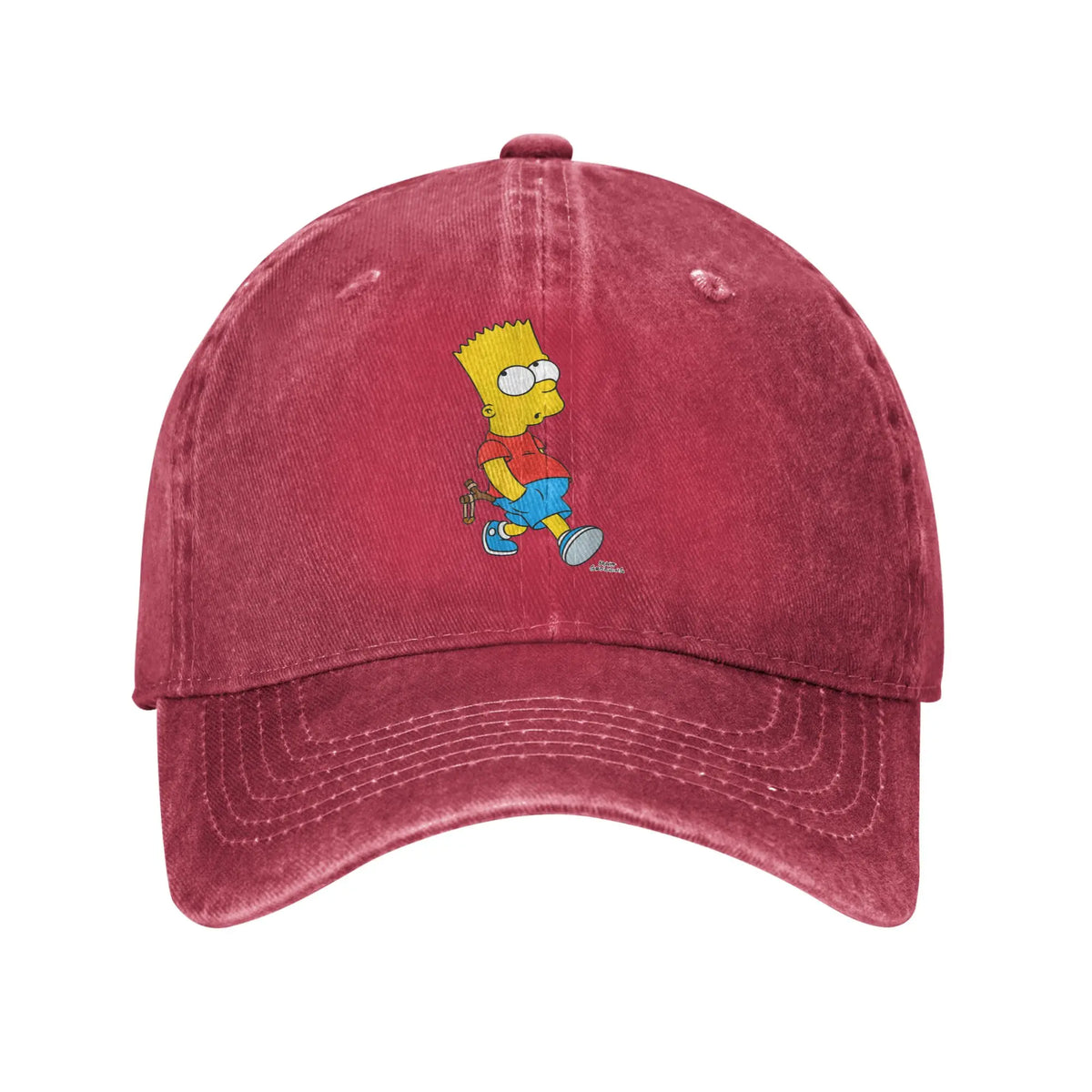 The S-simpson With Slingshot Summer Casual Baseball Hat