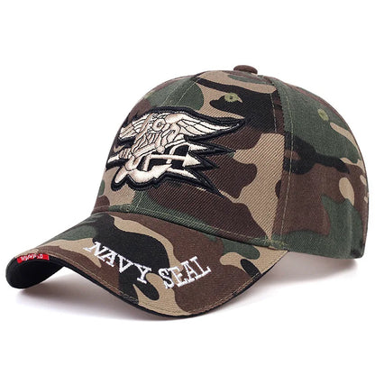 Army Cap Male Letter Embroidered Black Baseball Caps Men