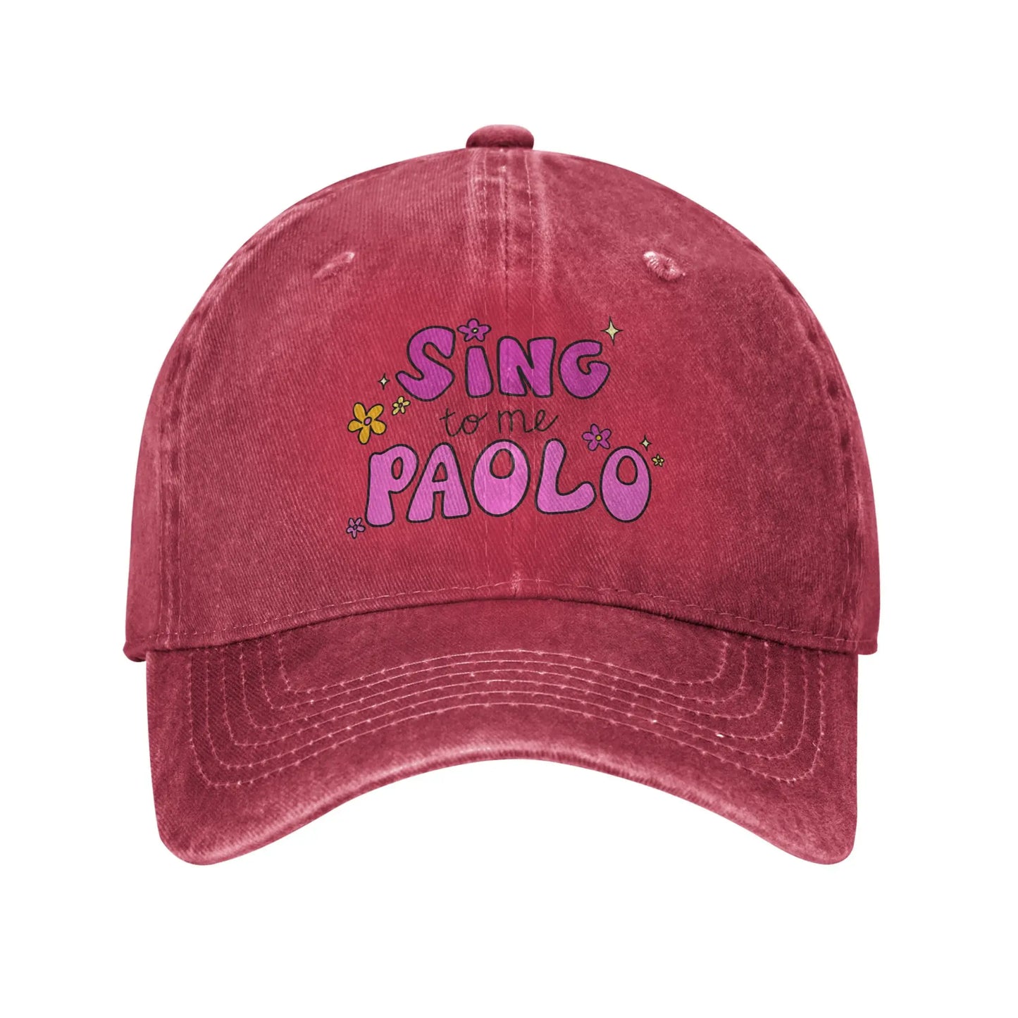 Sing to me Paolo Sun Baseball Cap
