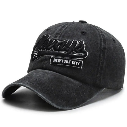 Fashion Outdoor Sports Cotton Baseball Cap For Women Men