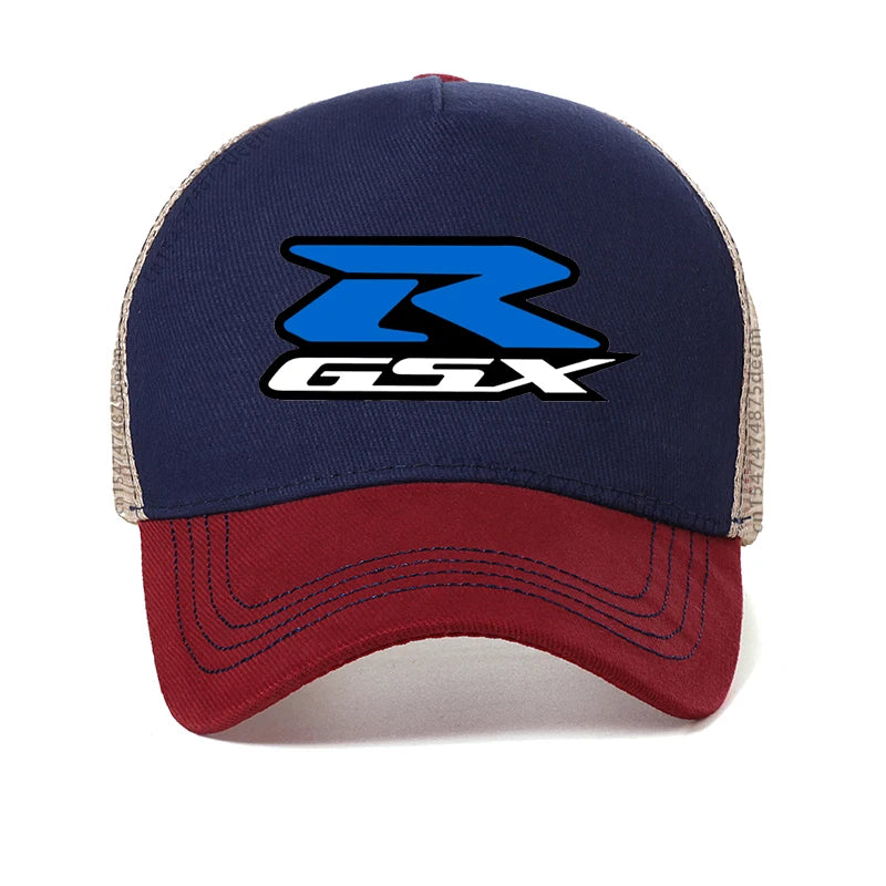 New Mens Hat Motorcycle Racing Fan GSXR 600 1000 GSX R Motorcycle Baseball Cap