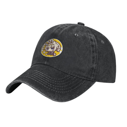 Vintage Oguri Cap Chibi Fanmade Uma Musume Cinderella Gray Baseball Cap
