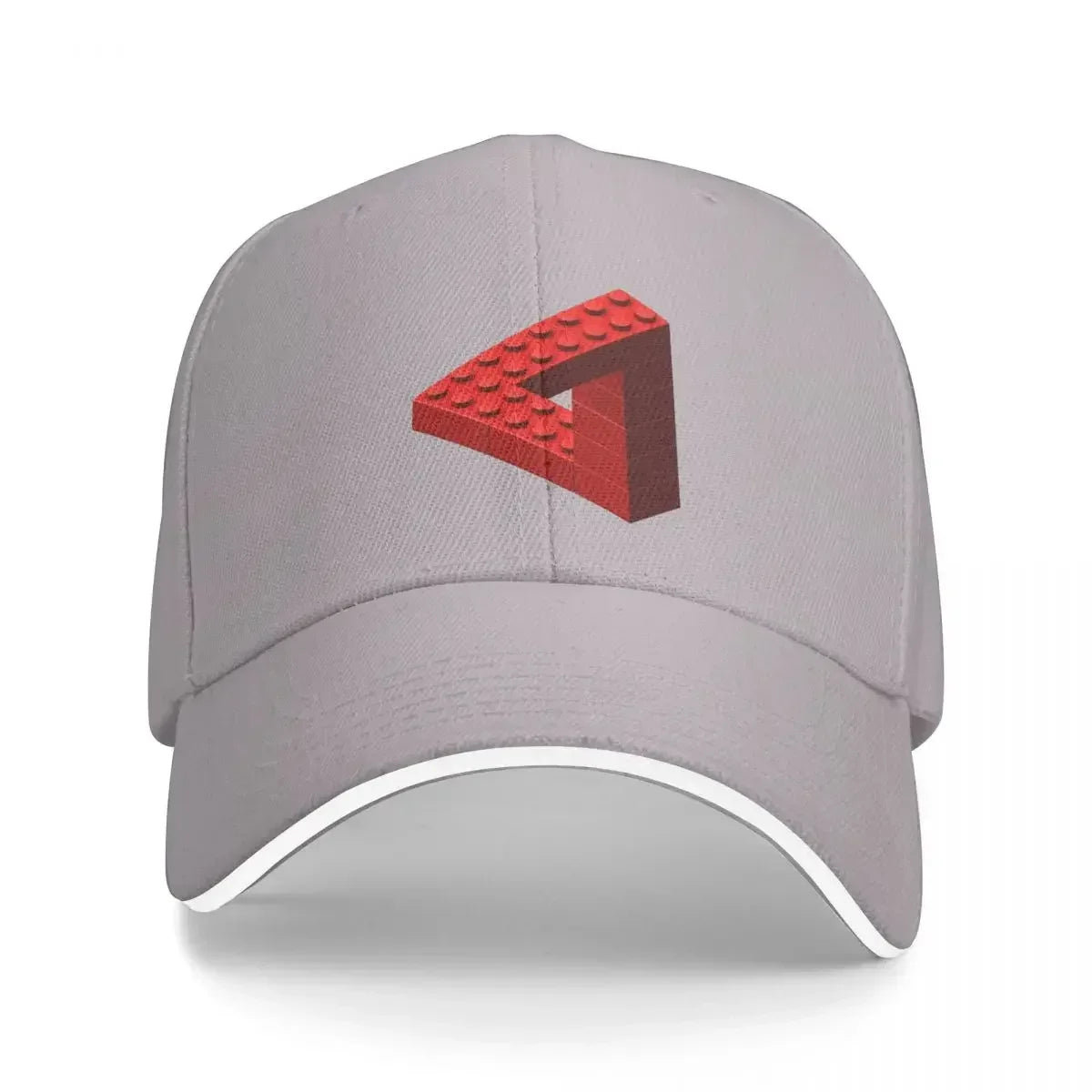 New Escher Toy Bricks - Red Cap Fashion Casual Baseball Caps