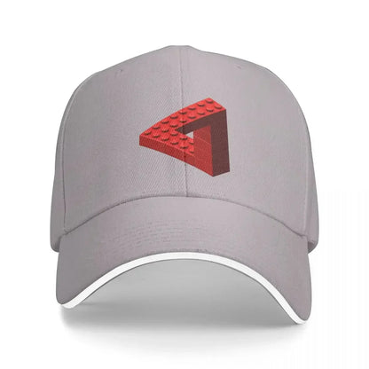 New Escher Toy Bricks - Red Cap Fashion Casual Baseball Caps