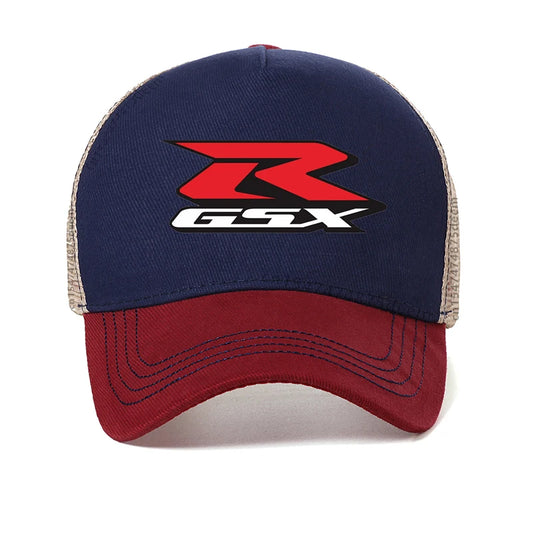New Mens Hat Motorcycle Racing Fan GSXR 600 1000 GSX R Motorcycle Baseball Cap