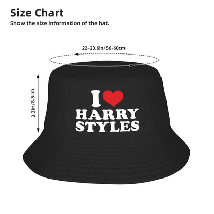 Unisex Love H-Harrys S-Styles Bucket Hat