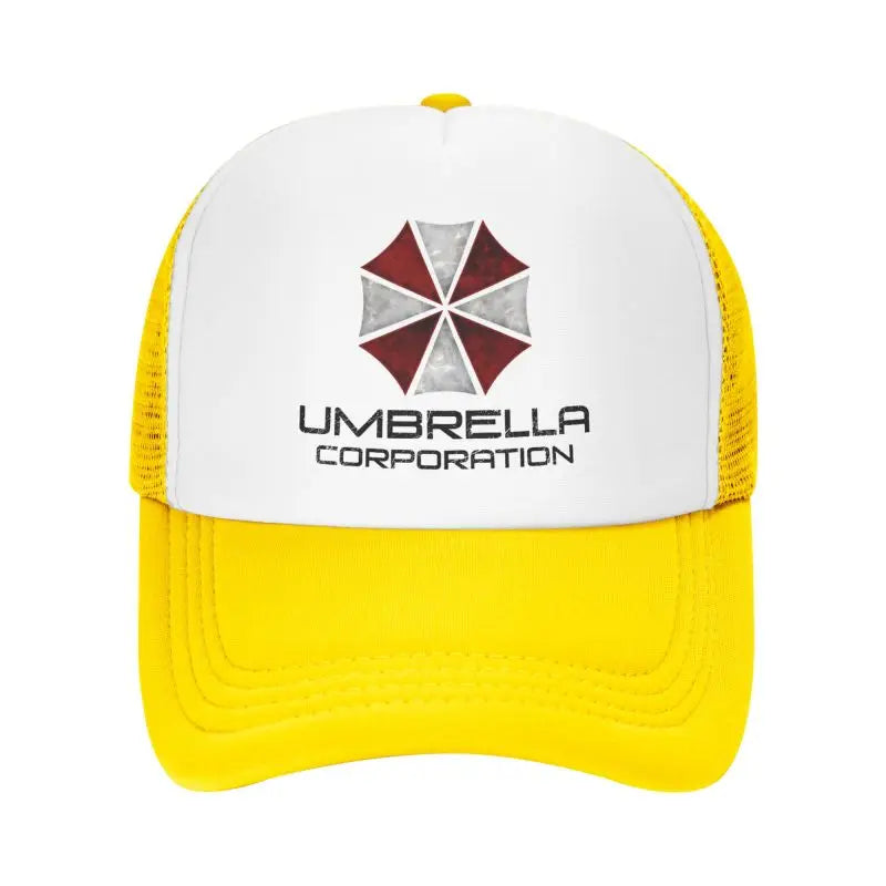 Umbrella Corporation Print Mesh Baseball Cap