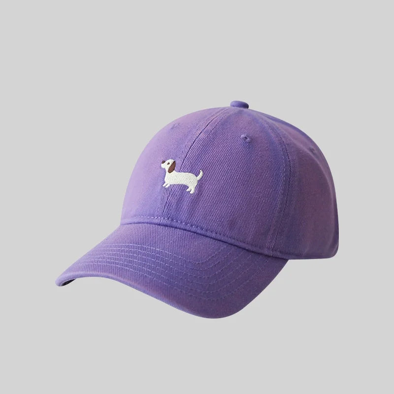 Dachshund Embroidery Baseball Hat For Men Women